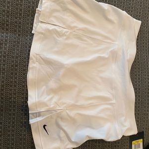 White Nike tennis or running skirt skort